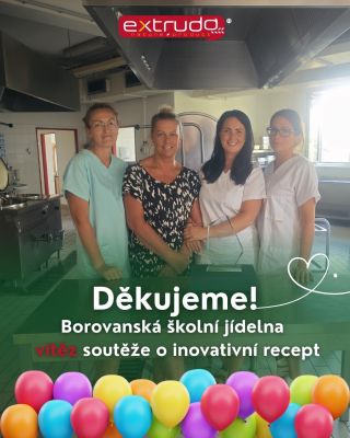 🏆 Gratulujeme borovanské školní jídelně k vítězství v soutěži o inovativní školní recept. Do soutěže se přihlásili s naším...