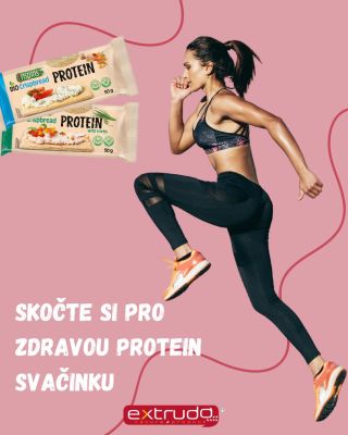 💥 Skočte si pro zdravou protein svačinku! Rychlá energie, lehká textura, poctivý obsah bílkovin 💚 Naše Crispins BIO...